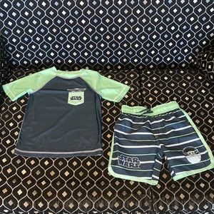 Star Wars Yoda Boy Swimsuit (2 piece)